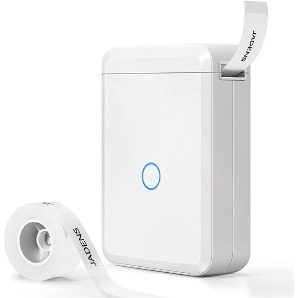 Label Maker Machine with Tape, D110 Portable Bluetooth Label Printer for Storage